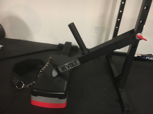 Customer photo review of Belt squat attachment