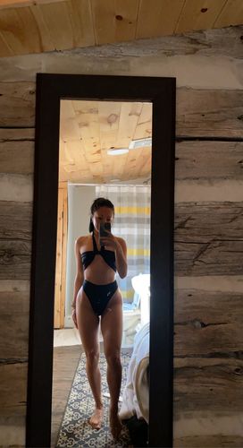 Customer photo review of The Leo Top / Black