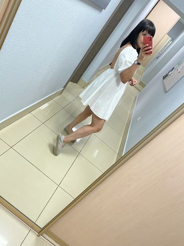 Customer photo review of Trixie Backless Dress