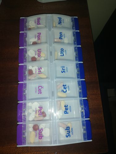 Customer photo review of Tjedni organizator lijekova (na hrvatskom jeziku)