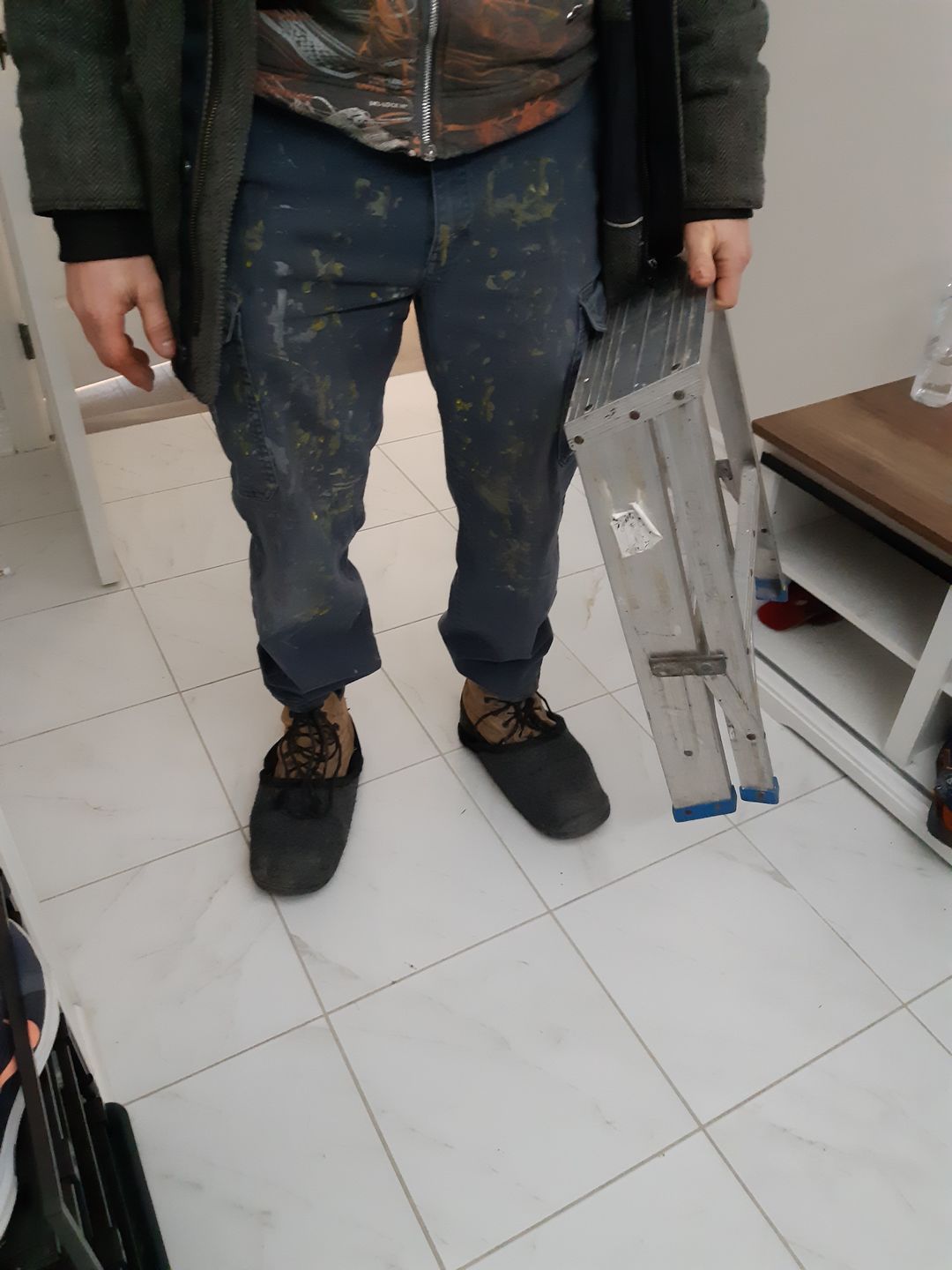 Customer photo review of Indoor Overshoes