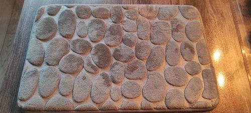 Customer photo review of Wärme Teppich fürs Bad