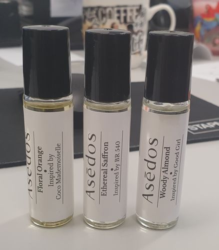 Customer photo review of ETHEREAL SAFFRON PERFUME OIL