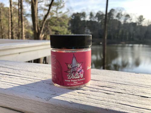 Customer photo review of Delta 9 Hemp Gummies Vegan Strawberry 200mg (20 Gummies)