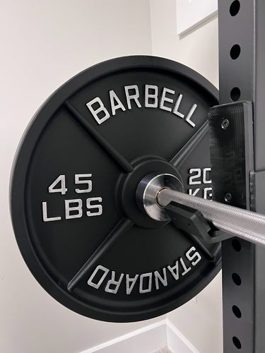 Customer photo review of Cast Iron Olympic Weight Plates