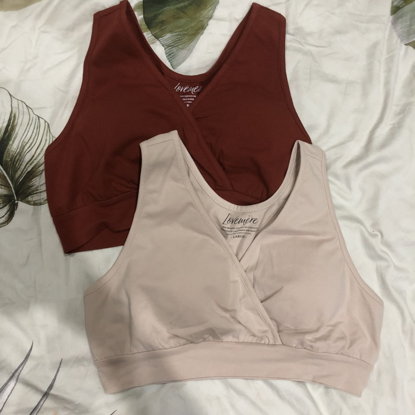 Customer photo review of Chloe Dream Love Organic Bra