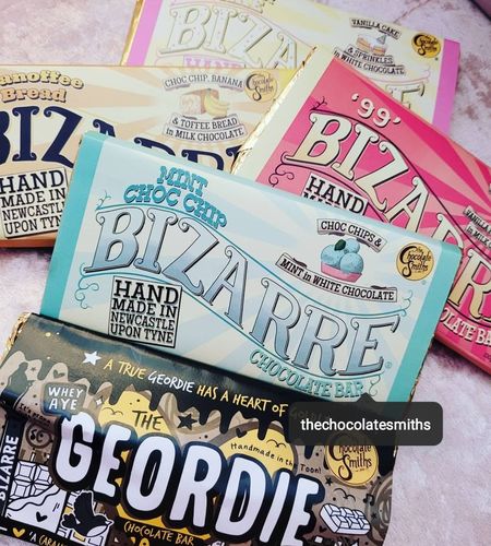 Customer photo review of The Geordie Chocolate Bar - Milk chocolate with caramel