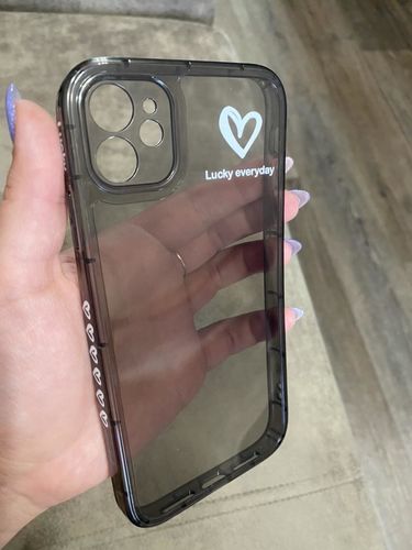 Customer photo review of Couples Love Heart iPhone Case