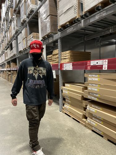 Customer photo review of Vintage Alabama Breaking All Records Longsleeve T Shirt Size XL