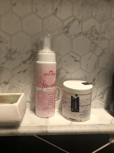 Customer photo review of Lotus Fresh Extra Loving Fem Wash
