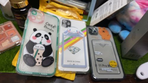 Customer photo review of Cartoon Panda iPhone Case