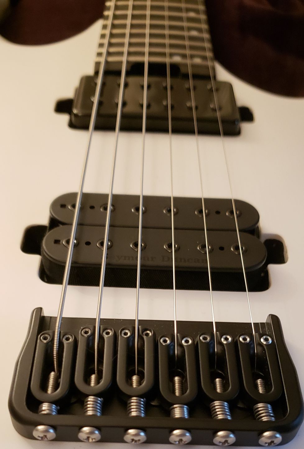 Customer photo review of 6 String Fixed Guitar Bridge