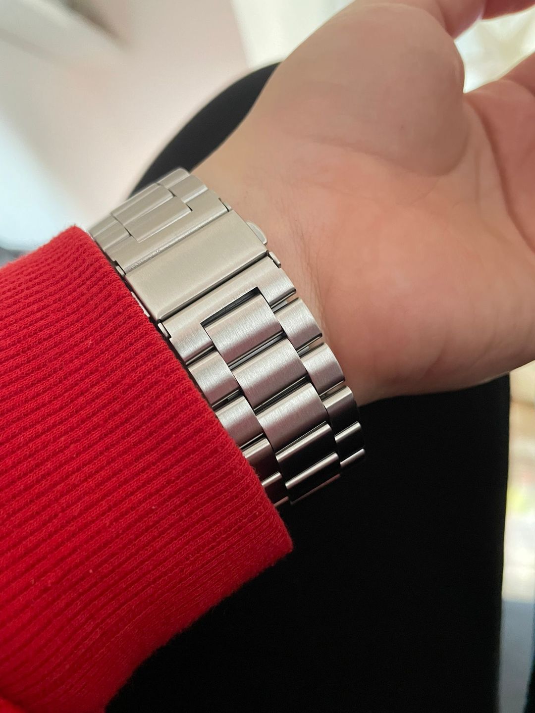 Customer photo review of Tokyo Metal Strap (11 Designs)