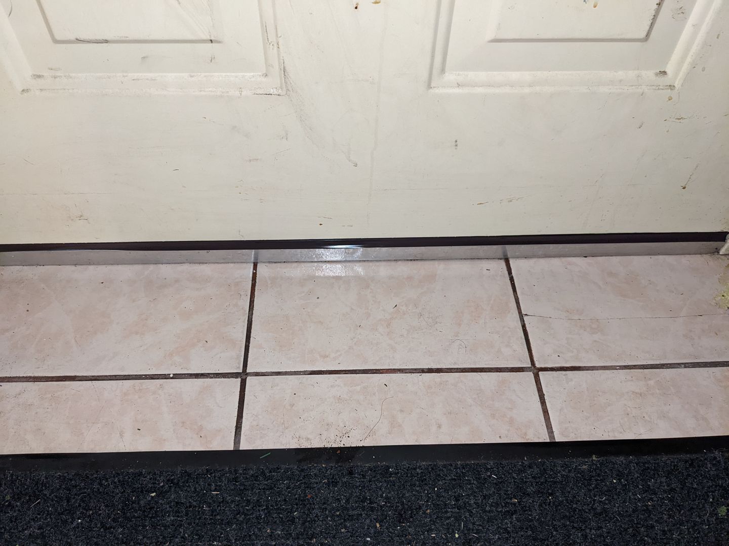 Customer photo review of 36" Taylor Slide-On Door Sweep