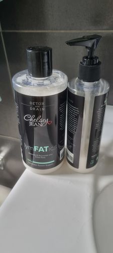 Customer photo review of 500 ml Chelsey Jean Lymphatics Massage Cream