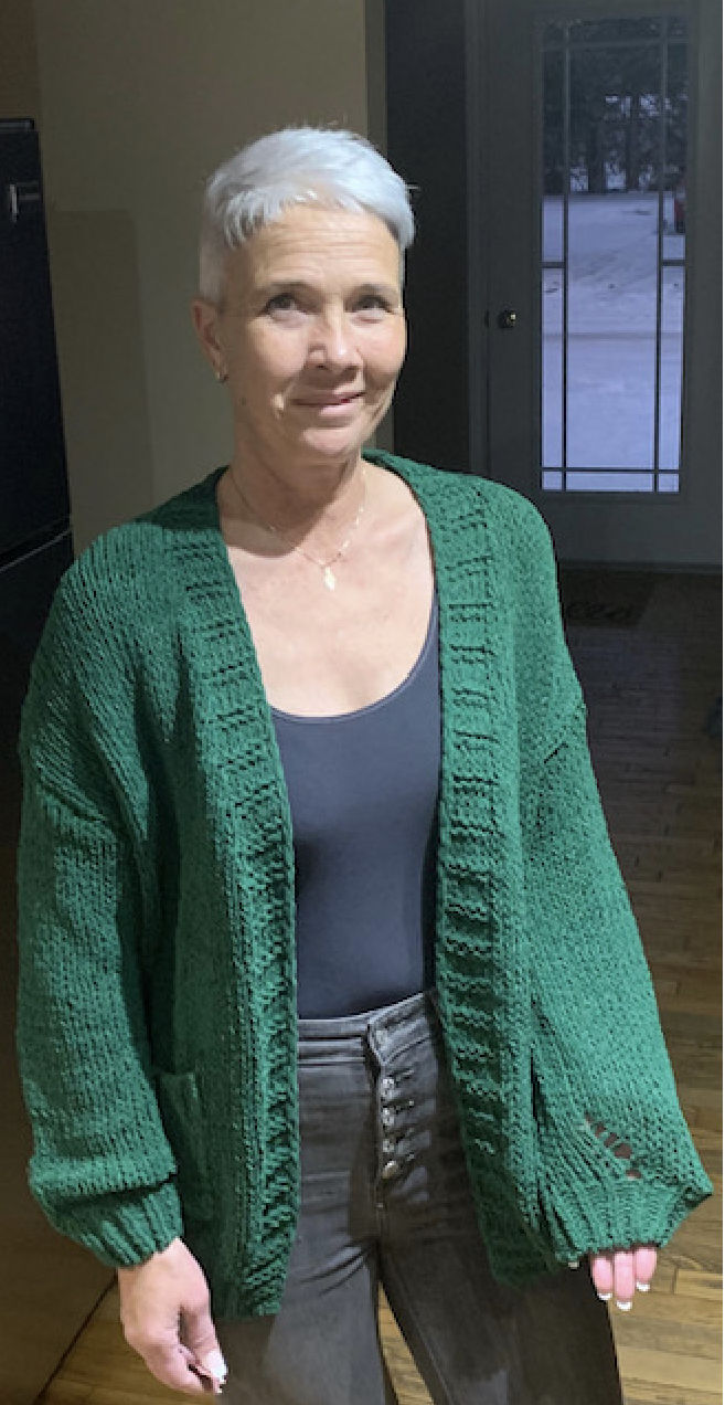 Customer photo review of Bamboo Scoop Long Tank (20 colours)