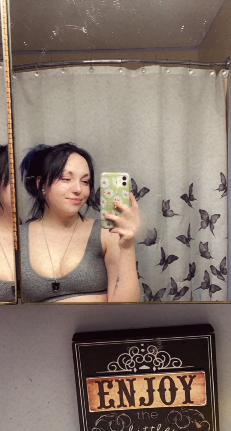 Customer photo review of Choty - Silver Deer - Chain & Pouch Included