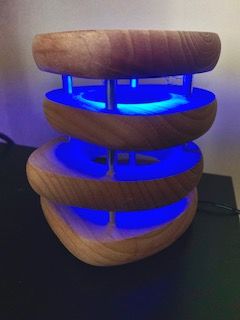 Customer photo review of Mid-Century Design Friendship Lamps
