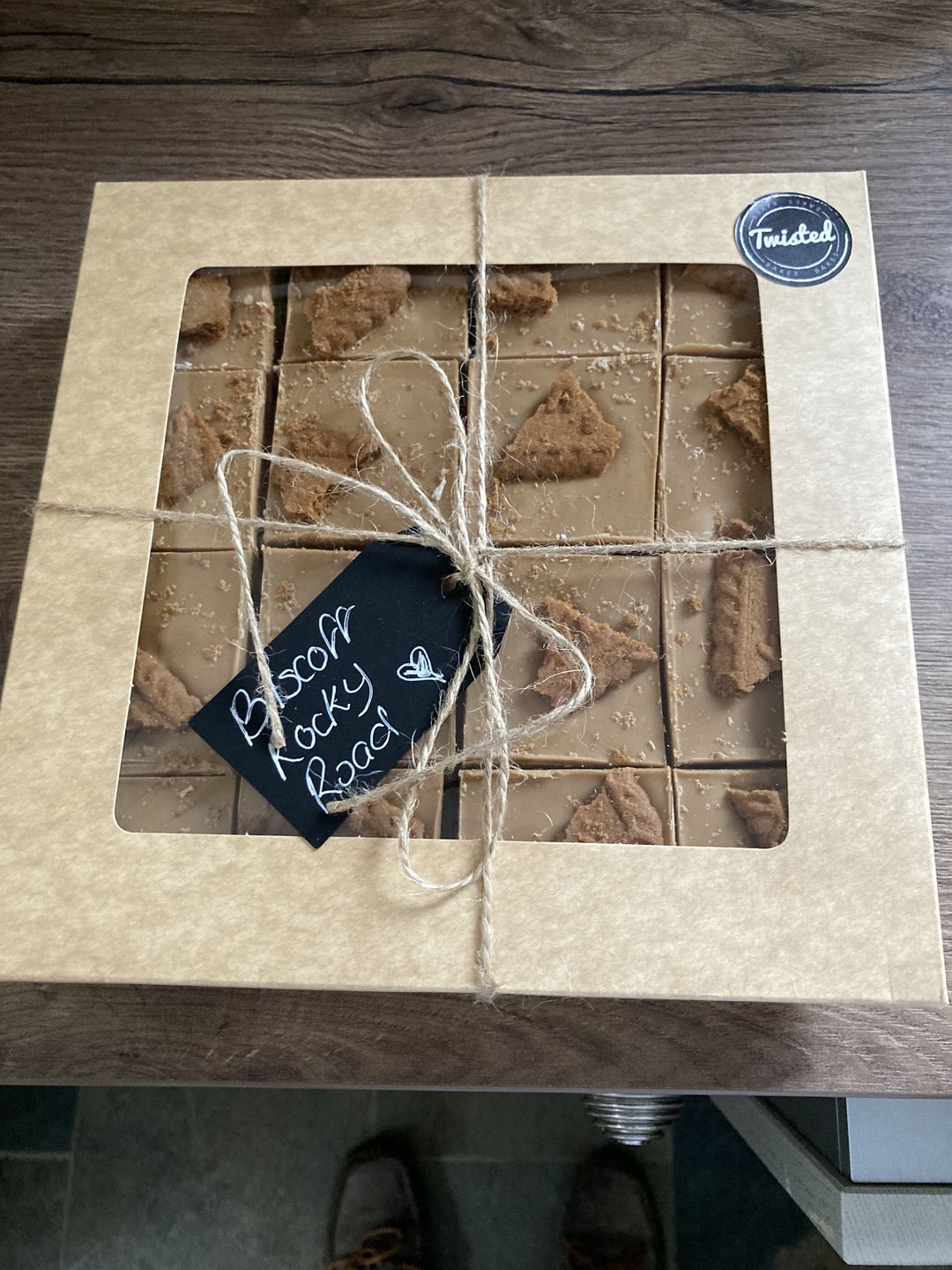 Customer photo review of Premium Cardboard Takeaway Boxes With Lid And Window
