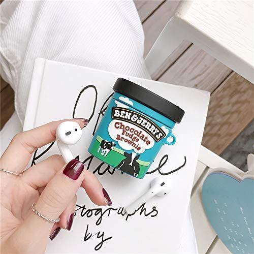 Customer photo review of 3D Ben&Jerry Chocolate AirPods Case