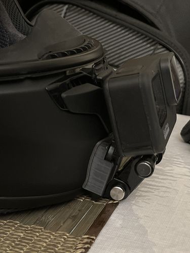 Customer photo review of Shoei RF-1400/NXR2/Z-8 Camera Mount