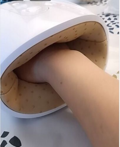 Customer photo review of Hand Massager For Hand Pain Relief
