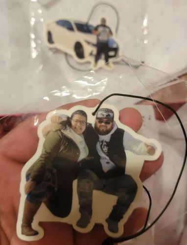 Customer photo review of Two Custom Air Fresheners