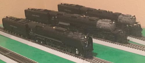 Customer photo review of BLI 6640 Union Pacific 4-8-4, Class FEF-3, #844, Black & Graphite, Modern Excursion, Paragon4 Sound/DC/DCC, Smoke, HO