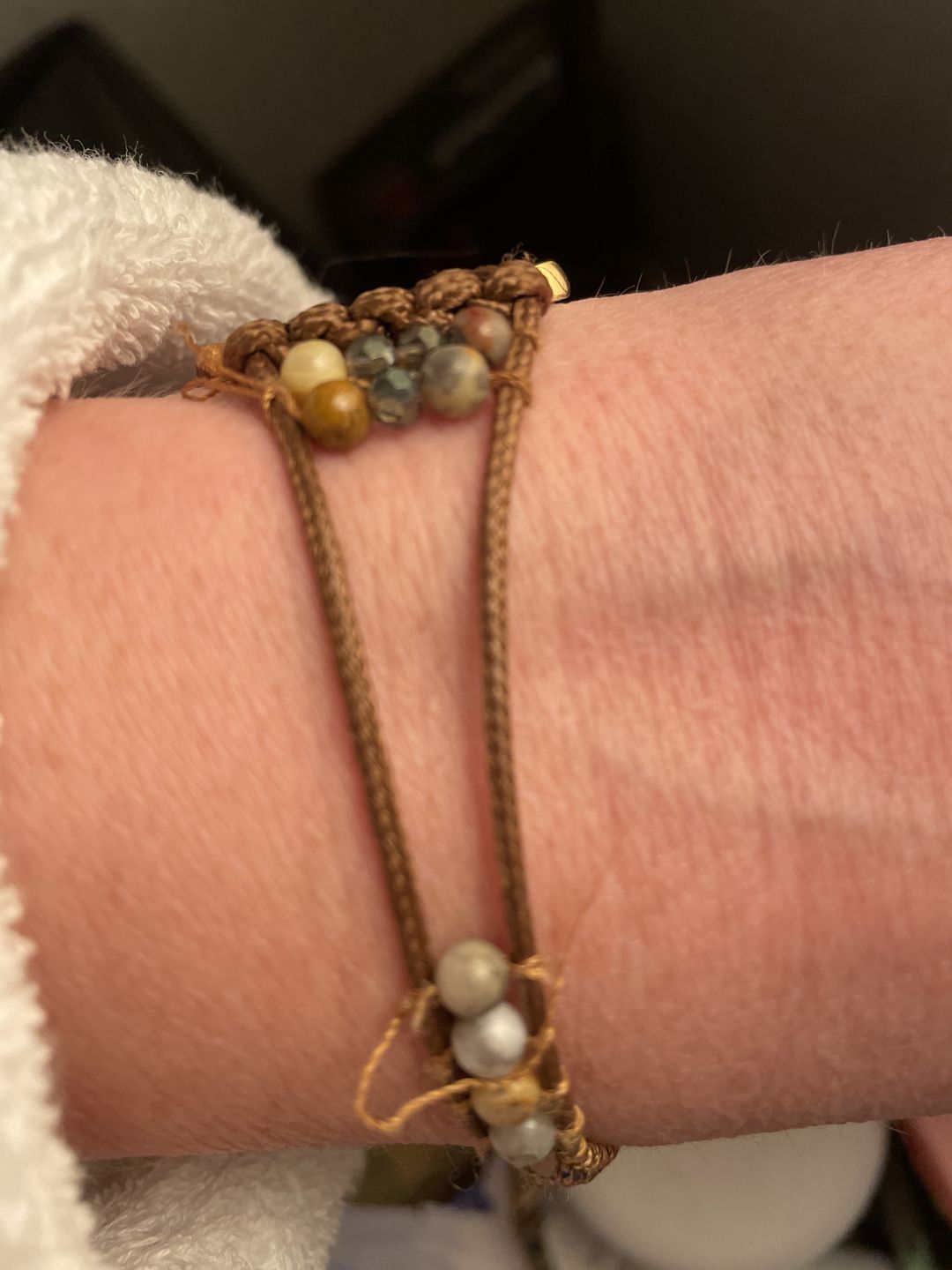 Customer photo review of Moonlight Goddess Apple Watch Strap