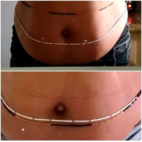 Customer photo review of Fem Magic Tie On Waist Beads