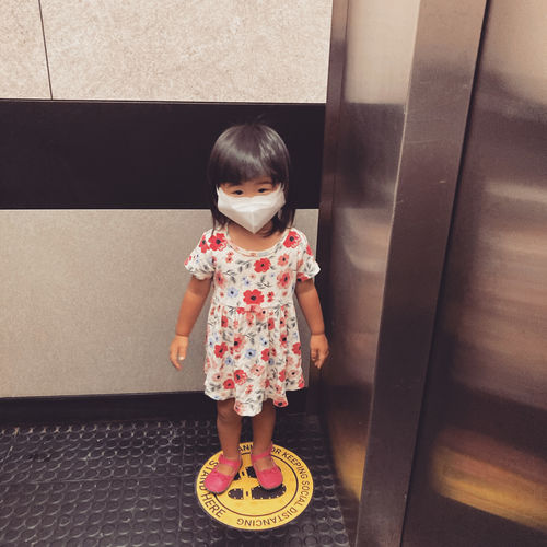 Customer photo review of [GLOBAL] S-SIZE AIRBON KIDS (WHITE)