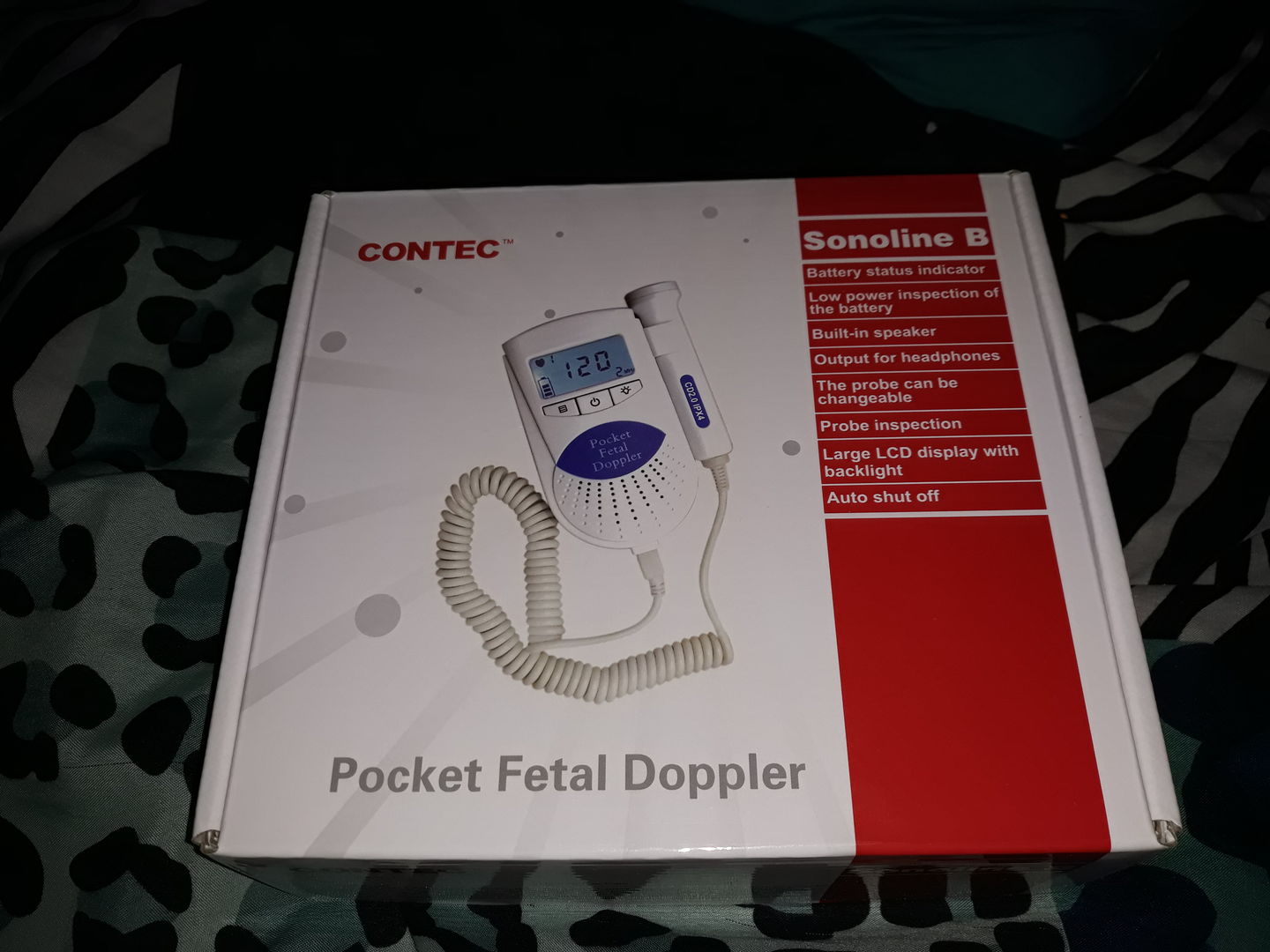 Customer photo review of Fetal Doppler with LCD Display