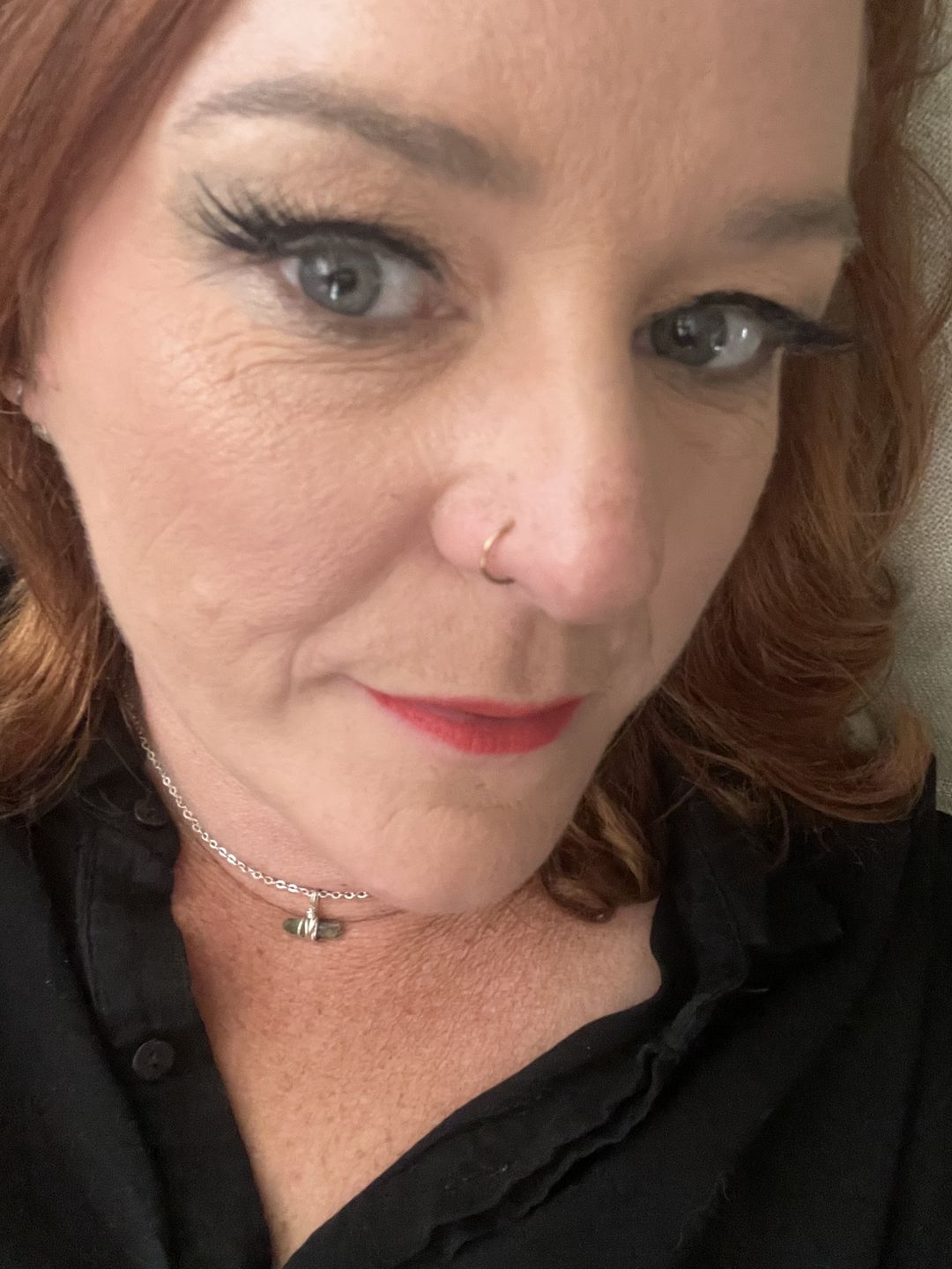 Customer photo review of Magnetic Half Lashes
