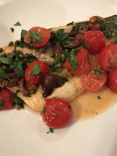 Customer photo review of Branzino Fillet, Boneless , 6-7oz
