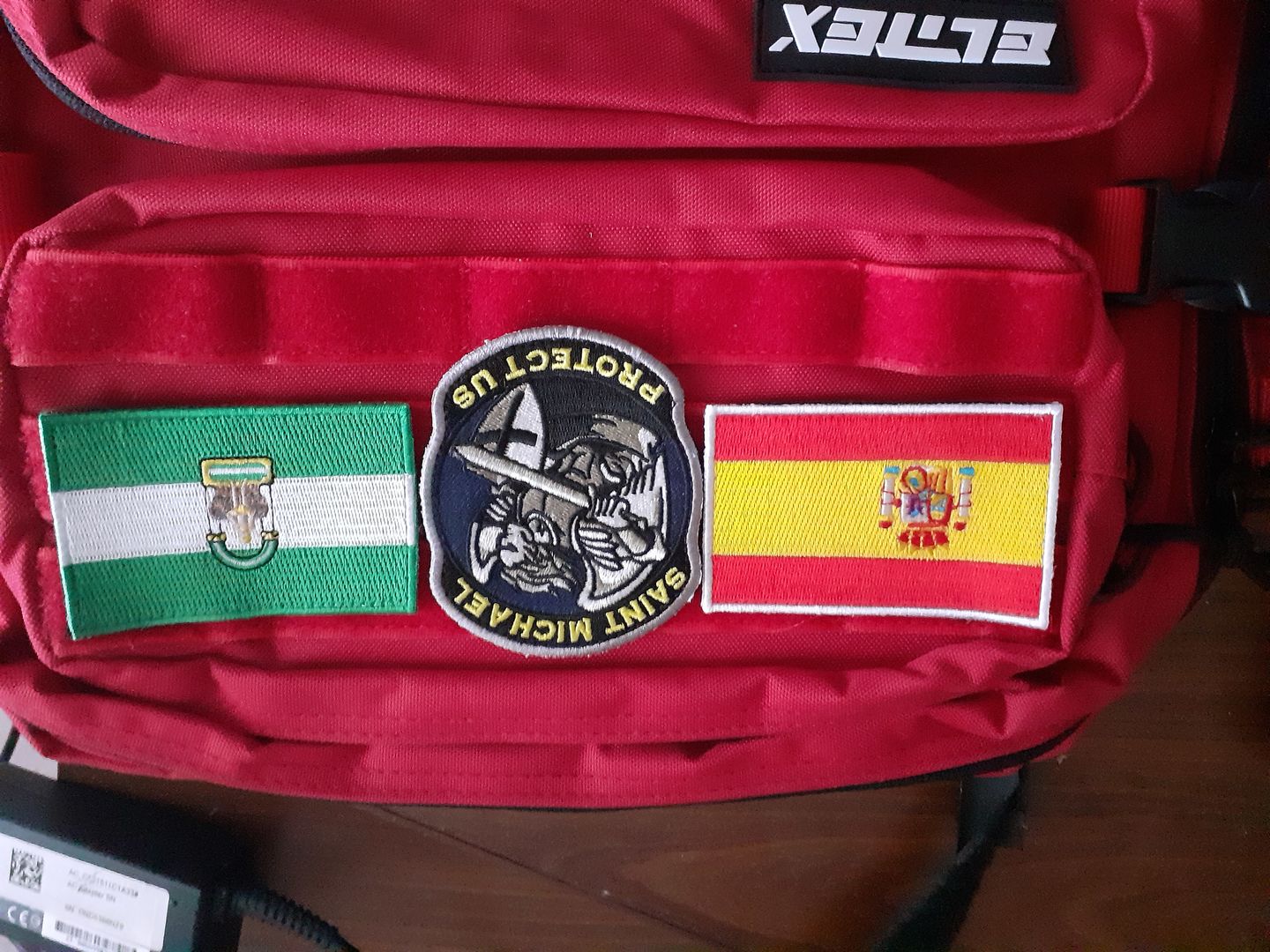 Customer photo review of Parche Bandera Andalucia