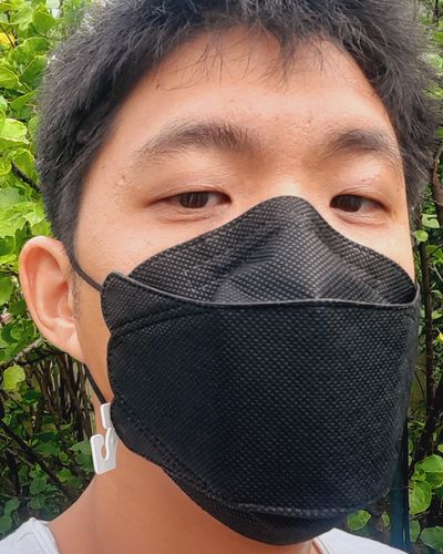 Customer photo review of [GLOBAL] AirQueen NANO BLACK MASK (WITH CLIP)