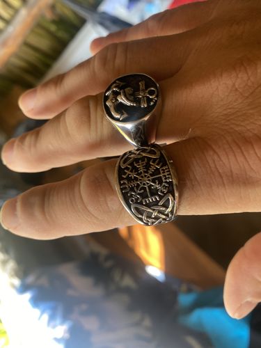 Customer photo review of HEART OF THE SEA ANCHOR RING
