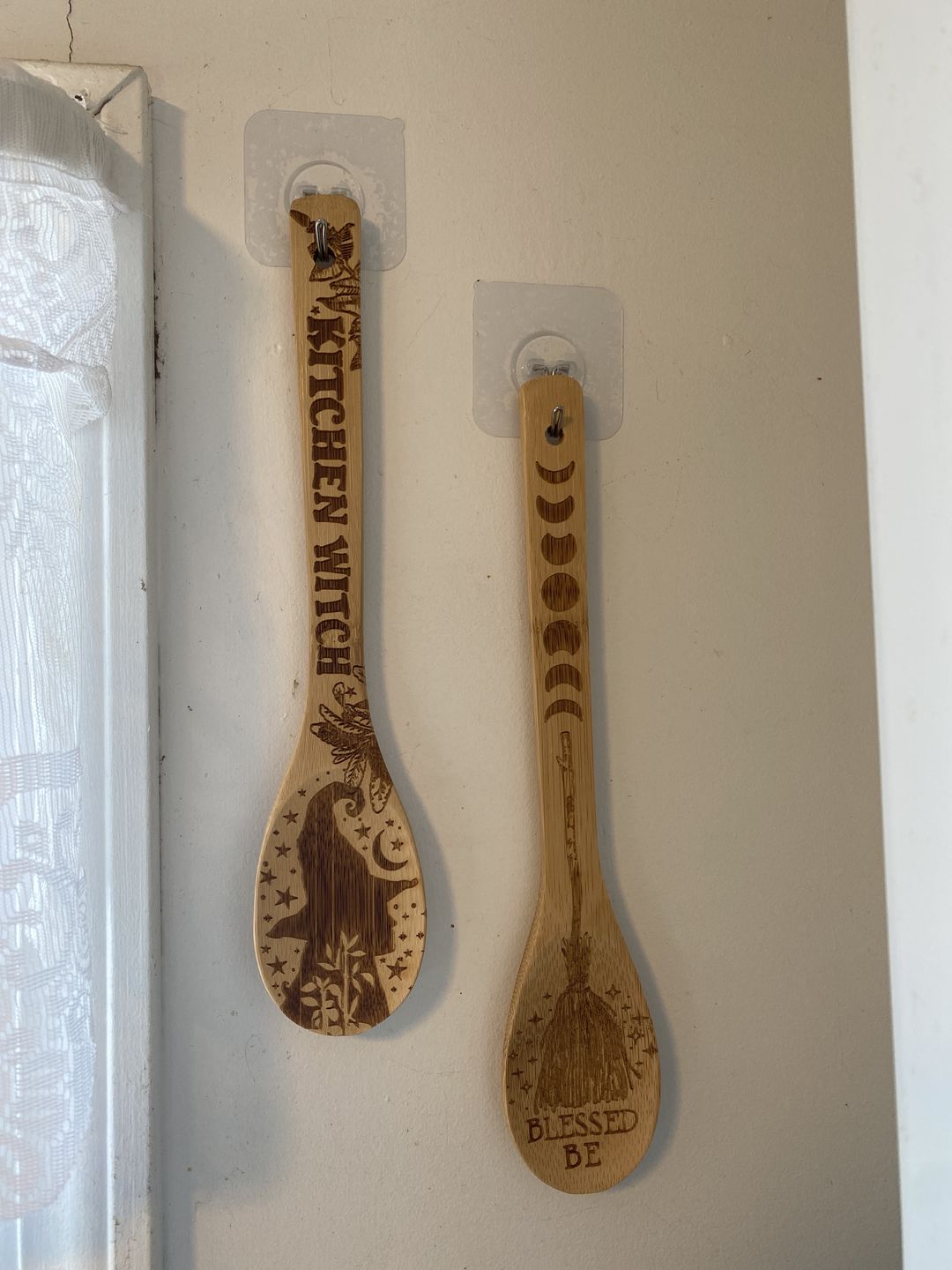 Customer photo review of Witchy Bamboo Wooden Spoon