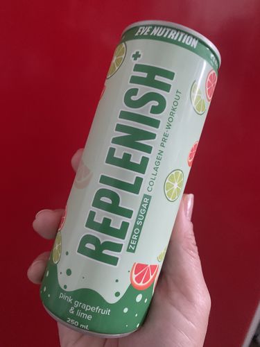 Customer photo review of Replenish+ Collagen Pre-Workout RTD 6 Pack