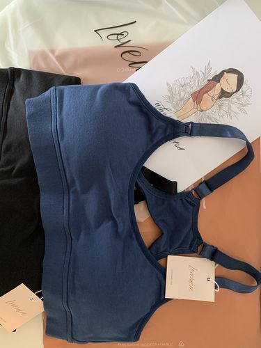 Customer photo review of Dorset Active Nursing Bra