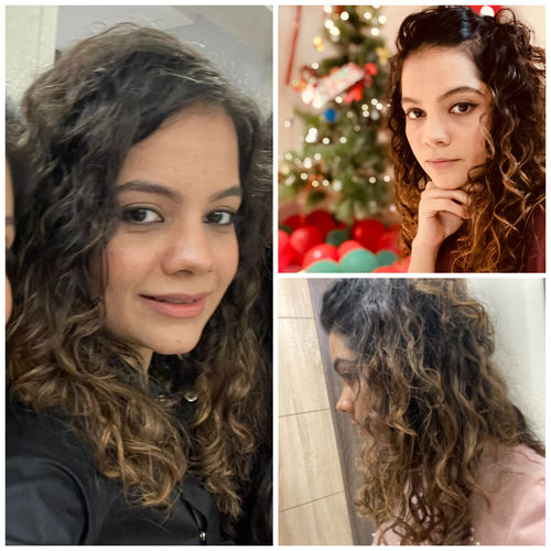 Customer photo review of Cleanse + Condition Bundle