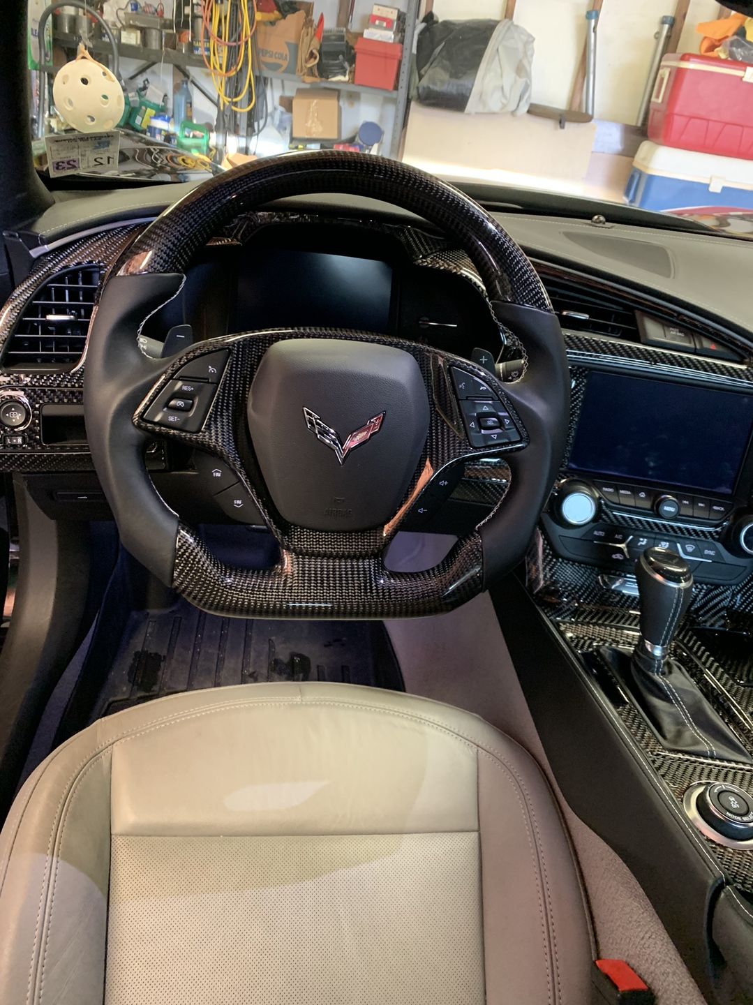 Customer photo review of C7 Chevrolet Corvette 2014-2019 Steering Wheel