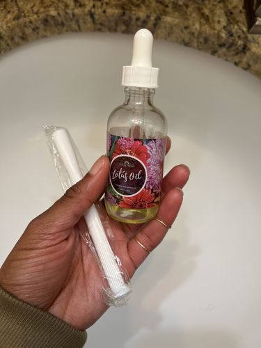 Customer photo review of Lotus Oil