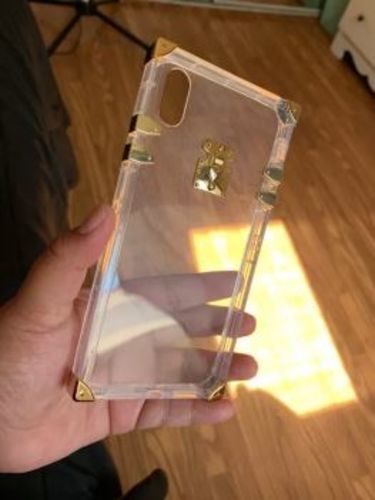 Customer photo review of Bling Metal Conch iPhone Case