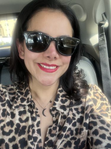 Customer photo review of Collar Luna y Estrellas
