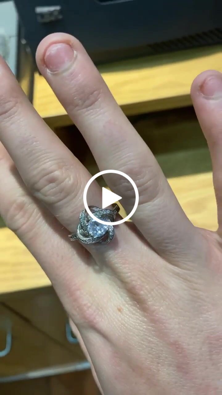 Customer video review of Daughter | I Held You First | Love Knot Ring