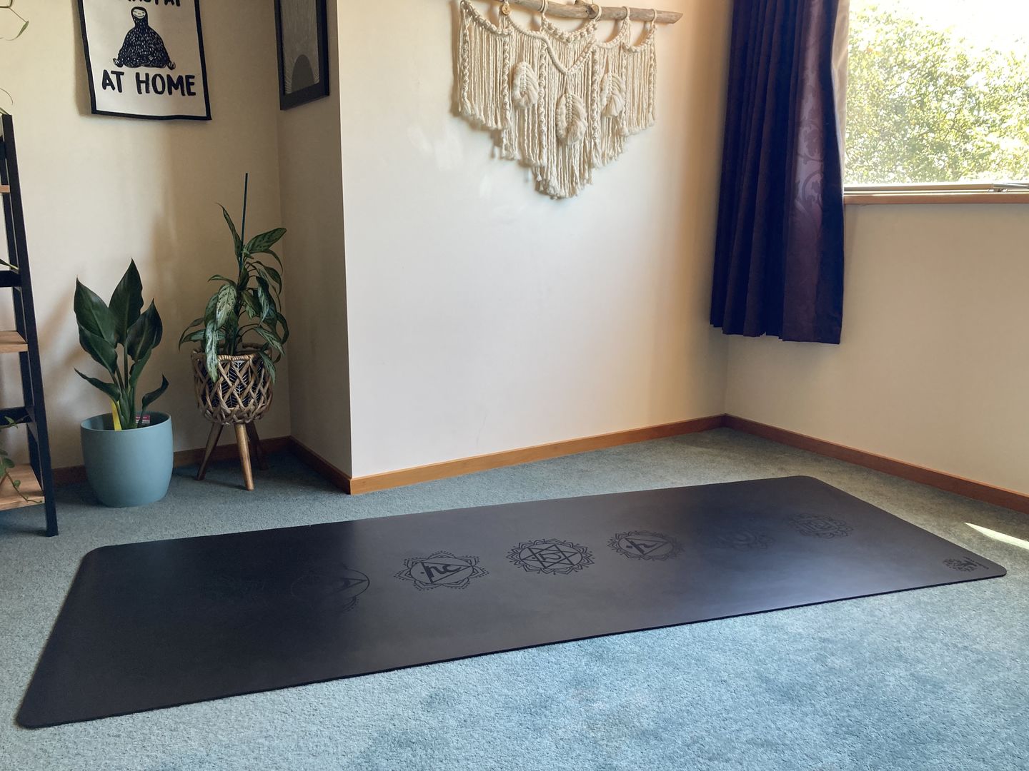 Customer photo review of Black Yoga Mat