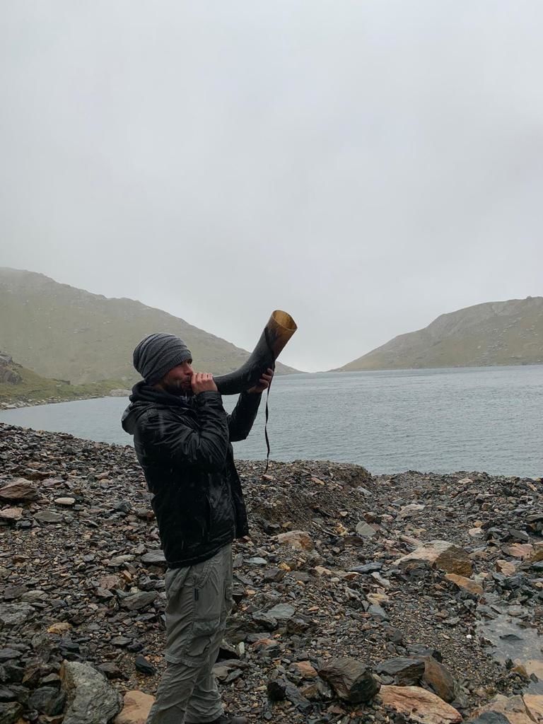 Customer photo review of War Horn - Extra Large