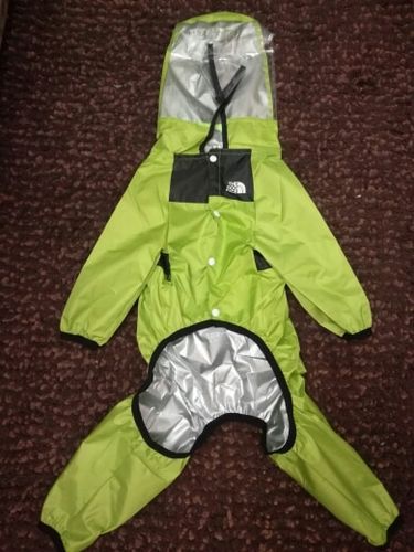 Customer photo review of Impermeabile "The Dog Face" Verde