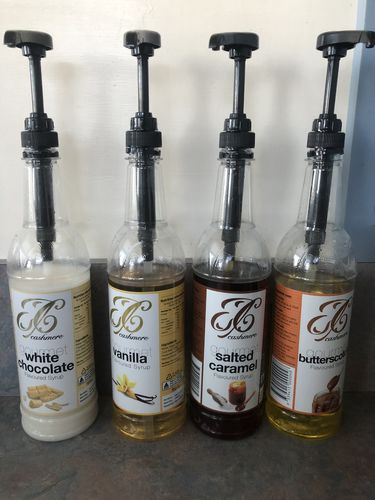 Customer photo review of Vanilla Coffee Syrup